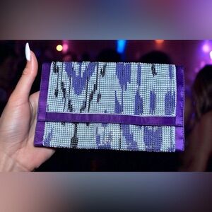 Félix Ray Clutch Purple